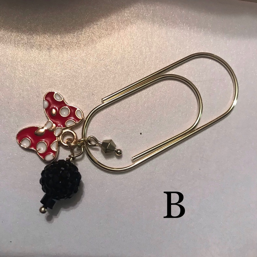 Planner Wide Paperclips Mickey/Minnie Disney